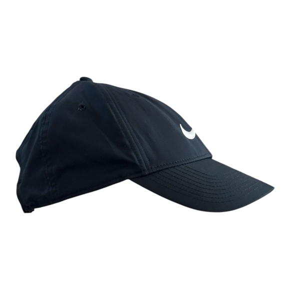 Nike Legacy 91 Black Baseball Cap Dry-Fit Adjustable Size Athletic Hat Golf Hat - Picture 3 of 5
